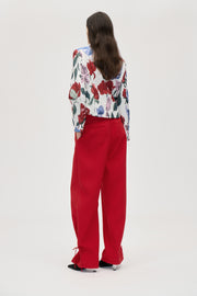Stine Goya Elevated Pleat Pants Pants Ruby Red