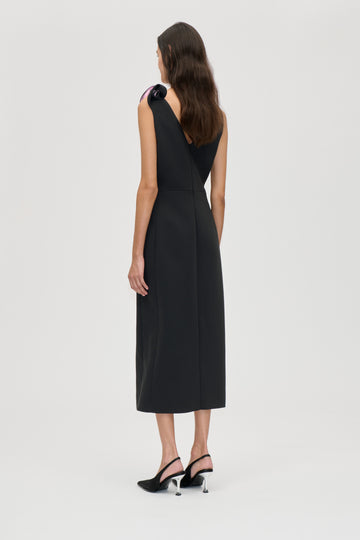 Stine Goya V-Neck Dress With Detail Dress Black